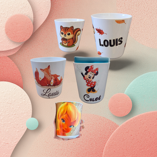 Gobelets enfants personnalisés
